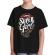 Tricou adler copil i am a super girl negru