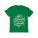 Tricou adler copil learning before earning verde mediu