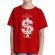 Tricou adler copil tree dollar rosu