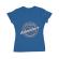 Tricou adler dama adventure or nothing albastru azuriu