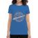 Tricou adler dama adventure or nothing albastru azuriu