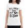 Tricou adler dama all good things are wild and free alb
