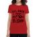 Tricou adler dama all good things are wild and free rosu