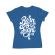 Tricou adler dama born to fight albastru azuriu