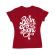 Tricou adler dama born to fight rosu