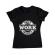 Tricou adler dama dont work for money negru