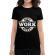 Tricou adler dama dont work for money negru