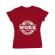 Tricou adler dama dont work for money rosu