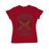 Tricou adler dama hard to kill rosu