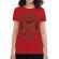 Tricou adler dama hard to kill rosu