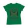 Tricou adler dama hard to kill verde mediu