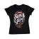 Tricou adler dama i am a super girl negru