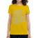 Tricou adler dama make your dreams happen galben
