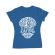 Tricou adler dama open your mind albastru azuriu