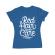 Tricou adler dama red hair dont care albastru azuriu