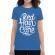 Tricou adler dama red hair dont care albastru azuriu