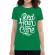 Tricou adler dama red hair dont care verde mediu