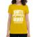 Tricou adler dama skate board galben
