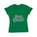 Tricou adler dama stand your ground verde mediu