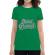 Tricou adler dama stand your ground verde mediu