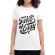 Tricou adler dama take it easy alb