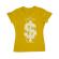 Tricou adler dama tree dollar galben