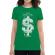 Tricou adler dama tree dollar verde mediu