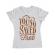 Tricou adler dama young saved and free alb