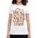 Tricou adler dama young saved and free alb