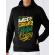 Hoodie barbat cu gluga be happy negru