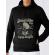 Hoodie barbat cu gluga good vibe only negru