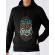 Hoodie barbat cu gluga make people feel good negru