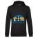 Hoodie barbat cu gluga never forget negru