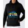 Hoodie barbat cu gluga never forget negru
