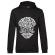 Hoodie barbat cu gluga open your mind negru