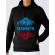 Hoodie barbat cu gluga welcome to hawkins negru