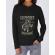 Hoodie dama cu gluga astronaut negru
