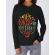 Hoodie dama cu gluga its ok negru