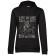 Hoodie dama cu gluga life is like riding a bicycle negru