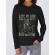 Hoodie dama cu gluga life is like riding a bicycle negru