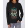 Hoodie dama cu gluga make people feel good negru