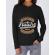 Hoodie dama cu gluga nature negru