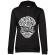Hoodie dama cu gluga open your mind negru
