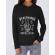 Hoodie dama cu gluga peace maker negru