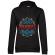 Hoodie dama cu gluga strive for progress not perfection negru