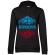 Hoodie dama cu gluga welcome to hawkins negru