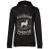 Hoodie dama cu gluga wild nature negru