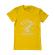 Tricou adler barbat be strong and courageous galben