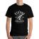 Tricou adler barbat be strong and courageous negru