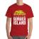 Tricou adler barbat burger island rosu